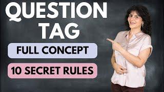 Question Tags in English Grammar With Examples | 10 Secret Rules | English Grammar Lesson | ChetChat