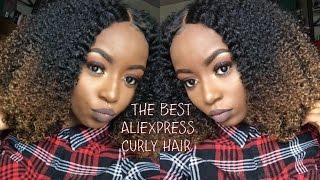 The BEST AFFORDABLE Aliexpress Curly Hair | Young Africana