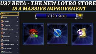 LOTRO: U37 Beta New Lotro Store - First Look at a Massively Improved Lotro Store