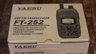 YAESU FT-252 Unboxing