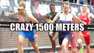 Men's 1500 Meters Was UNREAL... || Cole Hocker VS. Josh Kerr & Marco Arop - Grand Slam Track