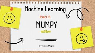 numpy nditer function | ndimensional iterator | difference between flatten and nditer