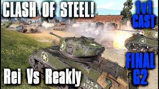 Rei(WEHR) vs Reakly(US) G2 - FINALS - CoH3 1v1 Tournament