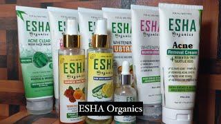 Esha Organics review | Esha Organics facial | Honest Review