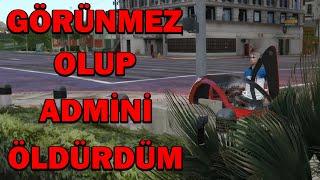 Görünmez olup admin'i vurdum!! | FiveM Sunucu Troll #23