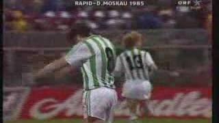 Rapid Wien - Dynamo Moskau 3:1 (1985)