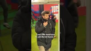 Pique at home  | : #barcelonafc