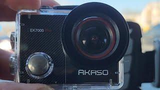 Akaso ek7000 pro water proof case modified..