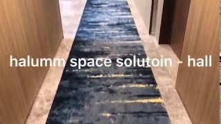 How does the halumm space solution solve the hall?