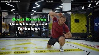 6-Min Wrestling Match Workout | Build Conditioning & Refine your Technique