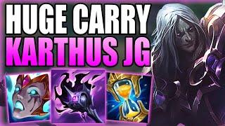 KARTHUS JUNGLE IS A GOD AT CARRYING SOLO Q GAMES BY HIMSELF!  - Gameplay Guide League of Legends