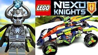 Лего Нексо Найтс Скалолаз Аарона 70355 Обзор LEGO Nexo Knights 2017 Aaron's Rock Climber