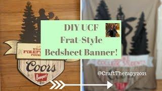 DIY UCF Frat-Style Banner