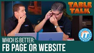 Which is better: Facebook Page or a Website?