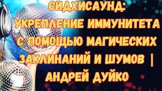 Сидхисаунд: укрепление иммунитета с помощью магических заклинаний и шумов | Андрей Дуйко