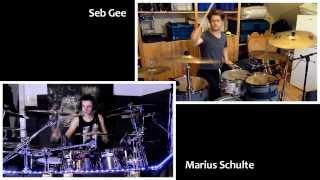 Seb Gee // Marius Schulte - Foo Fighters - The Pretender (Drum Cover)