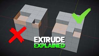 Extrude Tool  Explained | Blender 4 for Beginners