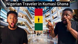 Nigerian Traveler First Time Coming To Kumasi GhanaSeeing The Largest Market in Africa Shocked him