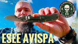 Esee Avispa Не целевое применение ножа. Ножи военных