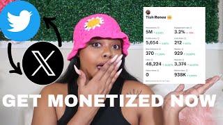 How to get MONETIZED ￼on Twitter in 2024 | secrets revealed | FAST results