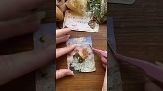 Leo Aesthetic  Mini Art Diary #journaling #shorts #scrapbooking #asmr