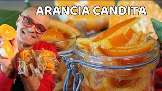 ARANCIA CANDITA NON COMPRARLA  Non buttare le bucce fai le arance candite in pochi minuti