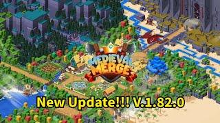 CRYSTAL MINE NEW UPDATE V.1.82.0‼️ MEDIEVAL MERGE GAMEPLAY #12