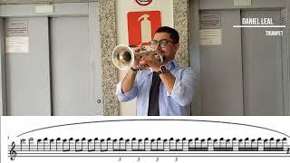 Lip Flexibility - Trumpet Exercises - Daniel Leal Trumpet