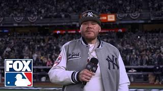 World Series: Fat Joe performs 'All The Way Up' ahead of Dodgers vs. Yankees Game 3 | MLB on FOX