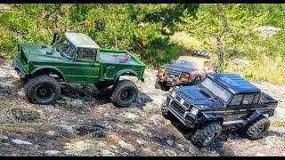 ROCK CLIMBING Lokorsko, first run Chevrolet Blazer (custom), TRX4-Nukaizer, TRX4-G500