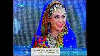 Showing of Afghan cultural dress in Maiwand Tv