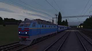 Trainz, маршрут Одесса-Колосовка, Трафик по станции Сербка (1-я часть)