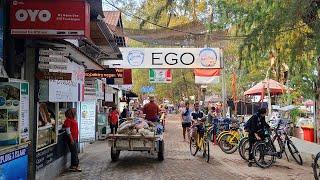 [4K] Gili Trawangan Walking Tour, Coastal Walk around the Entire Island