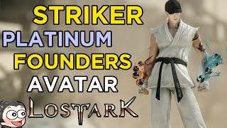 Lost Ark Striker Founder's Pack Avatar | Platinum Founder's Skin | Fighter