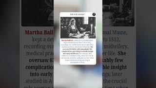 The Midwife Who Wrote History  | #fact #facts #shorts