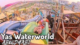 Yas Waterworld Theme Park, Abu Dhabi, 45 rides and slides