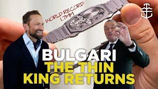 Bulgari take back Thinnest Watch World Title with Ultra COSC!