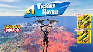 94 Kill Solo Vs Squads Wins Full Gameplay (Fortnite Season 3 Ps4 Controller)