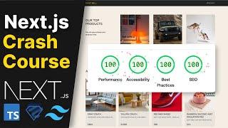 Next.js Crash Course for Beginners 2024 | Build a Full Stack App