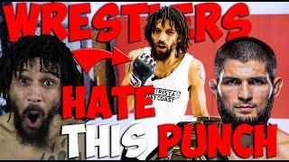Wrestlers HATE This Punch! Coach Kajan Johnson