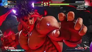 STREET FIGHTER V Kage trades CA with Balrog