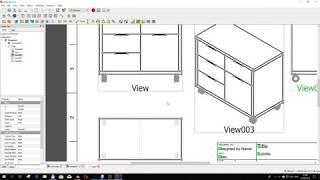 Blender 2.8, FreeCAD 0.18. Modeling and drafting with dimensions from Blender.