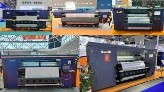 FEDAR 8H, 15H, 16H and 30H textile sublimation printers at expo 2023-2024