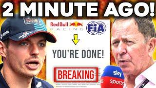 HUGE NEWS for Verstappen & Redbull JUST LEAKED! Martin Brundle & Hamilton BOLD statement | F1 News