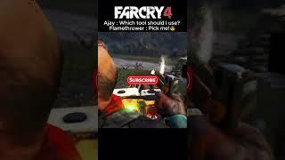 Spreading Peace With a Flamethrower #shorts #gaming #gameplay #gamingshorts #farcry #farcry4 #games