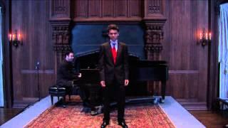 Kyle Miller, age 18, sings Samuel Barber, Pauline Viardot, Franz Schubert