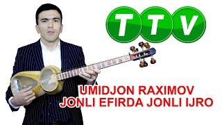 Umidjon Raximov Jonli efirda Jonli ijro #UydaQoling