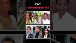 The Best AI Photo Generator. Try Unisnap AI and Get Your Amazing Professional Headshots#aiphoto