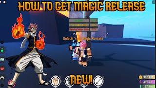 HOW to GET *MAGIC RELEASE* in ANIME FIGHTING SIMULATOR! (Step BY Step Guide!) | Roblox Update 21