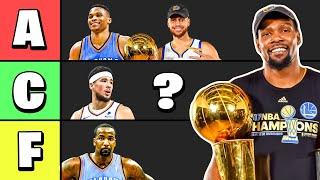 We Put Kevin Durant's Best NBA Teammates In A Tier List